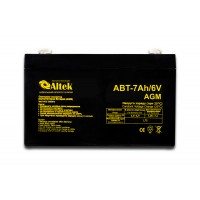 Акумулятор ALTEK ABT 7Ah 6V AGM